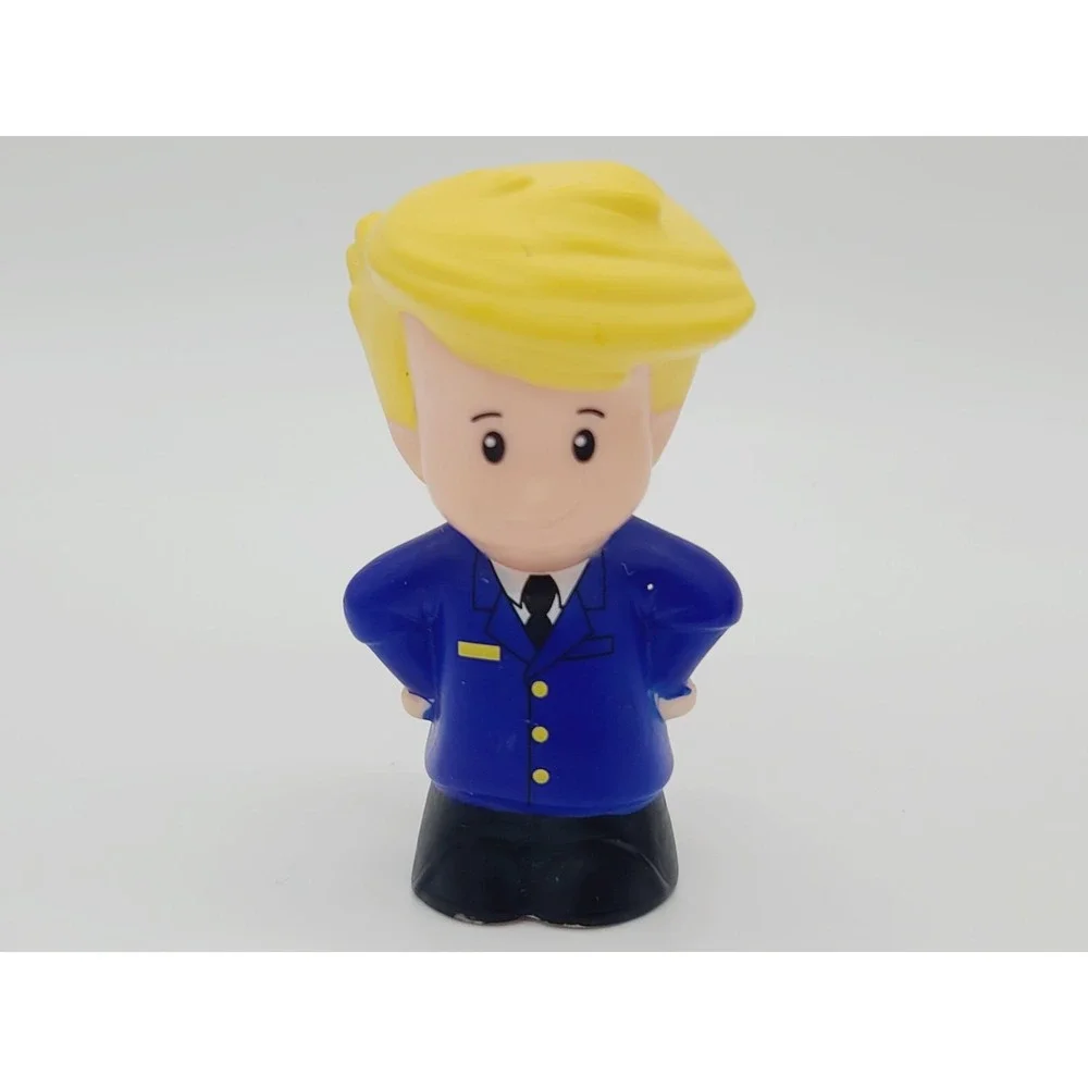 Lot Little People Careers Captain Airplane Helicopter Pilots Student Bus Driver